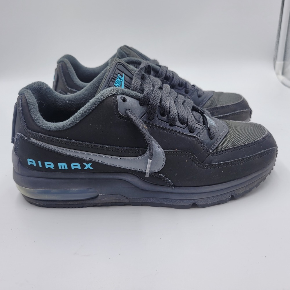 Nike Air Max LTD 3 Kids Black Anthracite Blue Sneakers CT2275-002 Size 7Y
